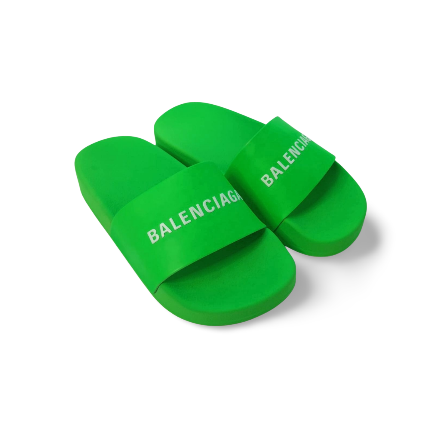 【早い者勝ち】新品Balenciaga Rubber Logo Slide Balenciaga Logo rubber slides for Women - Black in USA